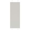 vidaXL Tenda Plissettata Grigio Chiaro 80x200 cm Larghezza Tessuto