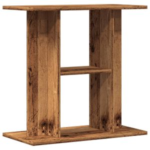 vidaXL Supporto per acquario in legno antico 60x30x60 cm in legno ingegnerizzato