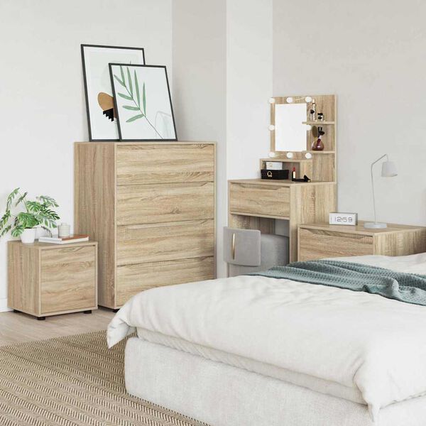 vidaXL Mobile da Bagno Rovere Sonoma 40,5 x 40 x 44 cm