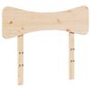 vidaXL Testiera 100 cm in Legno Massello di Pino