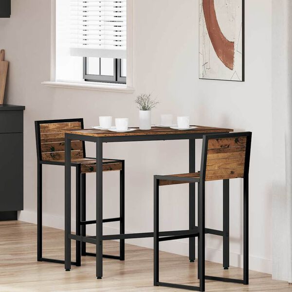 vidaXL tavolo Legno vecchio 100 x 50 x 90,5 cm