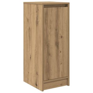 vidaXL Scarpiera Rovere Artigianale 29,5x34x76 cm in Legno Multistrato
