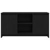 vidaXL Mobile TV Rovere Nero 102 x 37,5 x 52,5 cm Legno multistrato