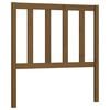 vidaXL Testiera per Letto ambra 106x4x100 cm in Legno Massello di Pino