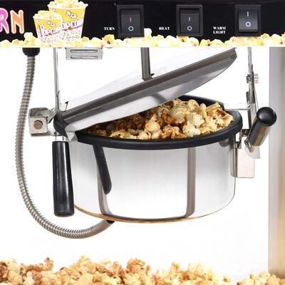 vidaXL Macchina per Popcorn con Pentola in Teflon 1400 W
