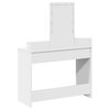 vidaXL Tavolo da Trucco Bianco 100 x 41 x 140 cm Legno multistrato