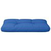 vidaXL Cuscino per Pallet Blu Reale 80x40x12 cm in Tessuto