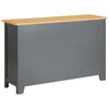 vidaXL Credenza 110x33,5x70 cm in Legno Massello di Rovere