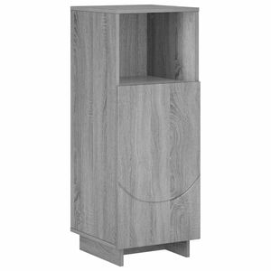 vidaXL Mobile bagno Sonoma grigio 36,5 x 38 x 95 cm