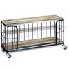 vidaXL Mobile Porta TV in Solido Legno di Mango 100x40x45 cm