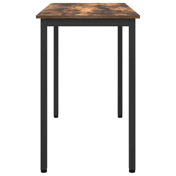 vidaXL tavolo Rovere fum&eacute; 100 x 50 x 76,5 cm