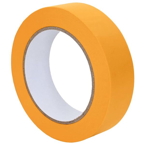 vidaXL Nastri Adesivi per Pittori 6 pcs Giallo 25mm x 50m Carta