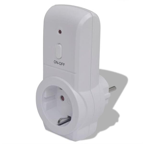 4 Prese Di Corrente Wireless Con Telecomando