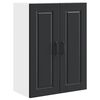vidaXL Armadietto a muro PORTO Nero 60 x 31 x 80 cm
