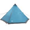 vidaXL Tenda Familiare Tipi per 8 Persone Blu Impermeabile