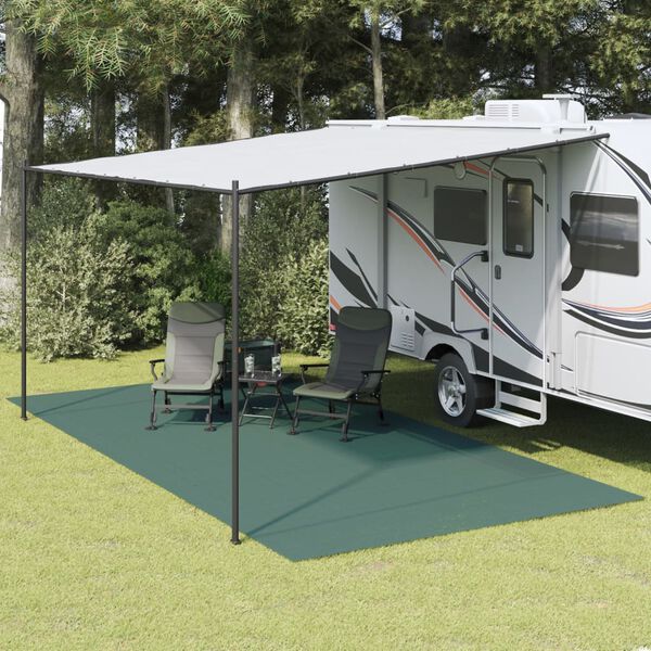 vidaXL Tappeto da Tenda Verde 6x3 m