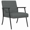 vidaXL poltrona Grigio scuro 59 x 75 x 78 cm Tessuto