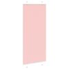 vidaXL Tenda Plissettata Rosa 95x200 cm Larghezza Tessuto 94,4 cm