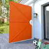 vidaXL Tenda Laterale per Terrazza Pieghevole Terracotta 240x160 cm