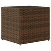 vidaXL Fioriere da Giardino 2 pz Marrone 36x30x32 cm in Polyrattan