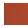 vidaXL Paravento Verticale Terracotta 140x360 cm in Tessuto Oxford