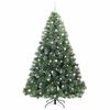 vidaXL Albero di Natale artificiale con 300 LED Verde 240 cm PE e PVC