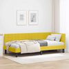 vidaXL Cornice del letto ad angolo Giallo 90 cm x 200 cm Velluto