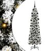 vidaXL Albero di Natale artificiale Bianco 210 cm
