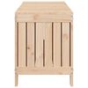 vidaXL Contenitore da Giardino 108x42,5x54 cm Legno Massello di Pino