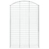 vidaXL Cesto Gabbione ad Arco 150x50x220/240 cm Ferro Zincato