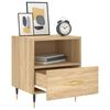 vidaXL Comodini 2 pz Rovere Sonoma 40x35x47,5 cm in Legno Multistrato
