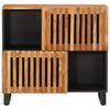 vidaXL Credenza 80x34x75 cm in Legno Massello di Acacia