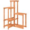 vidaXL Portafiori 62,5x61,5x101,5 cm in Legno Massello di Abete
