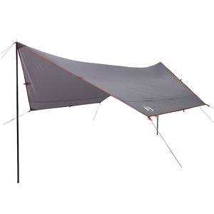 vidaXL Telone da Campeggio Grigio e Arancione 430x380x210 cm Impermeabile