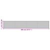 vidaXL Tappeto Rettangolare Marrone 60x400 cm in Bamb&ugrave;