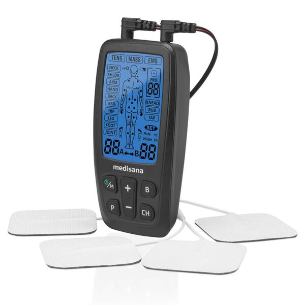 Medisana Dispositivo Elettroterapia 3 in 1 TT 205 Nero