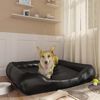 vidaXL Cuccia per Cani Nera 105x80x25 cm in Similpelle