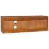 vidaXL Mobile TV a Parete 180x30x30 cm in Legno Massello di Teak