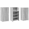 vidaXL Banco Reception Grigio Sonoma 155x50x103,5 cm Legno Multistrato