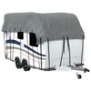 vidaXL Telo per Roulotte Grigio 500x300 cm in Tessuto Non Tessuto
