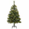 vidaXL Albero di Natale Artificiale Incernierato con Pigne 120 cm