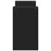 vidaXL Mobili Porta TV 2 pz Neri 75x30x50 cm in Legno Multistrato
