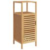 vidaXL Mobile da Bagno con Ripiano 36x33x87 cm in Bamb&ugrave;
