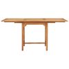 vidaXL Set da Pranzo da Giardino 5 pz in Legno Massello di Teak