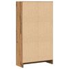 vidaXL Libreria Rovere Artigianale 60x24x109 cm in Truciolato