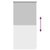 vidaXL Tenda a Rullo Oscurante 40 x 100 cm Grigia