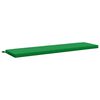 vidaXL Cuscino per panchina SOEST 100% Poliestere Verde