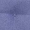vidaXL Cuscino per Schiena Blu jeans 45 x 24 x 50 cm Tessuto