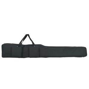 vidaXL Borsa per Canna da Pesca Nera 150 cm in Tessuto Oxford