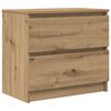 vidaXL Mobile TV Rovere Artigianale 60x35x54 cm in Legno Multistrato